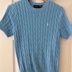 Ralph Lauren Polo Cable Knit Short Sleeve